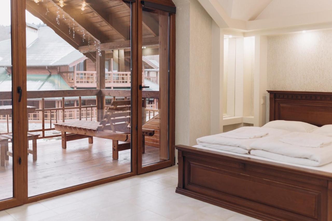 Hotel Eco Sadiba Kaskad Velyka Volosyanka Exteriér fotografie
